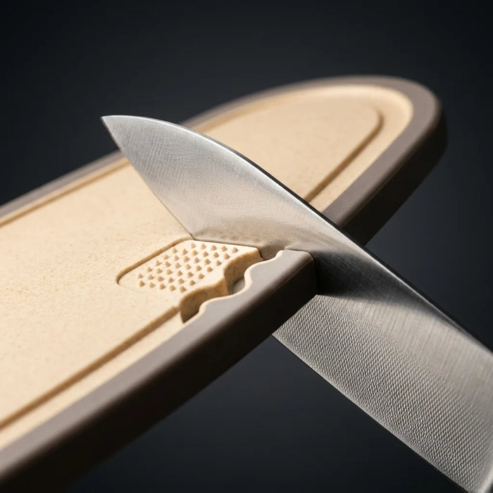 Built-in sharpener